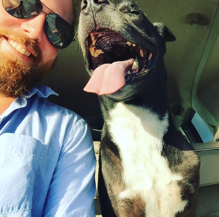 shadow (right) & mitch (left)